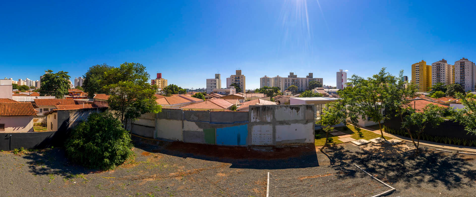 Vista dos aptos finais 2 e 4 - 1º andar