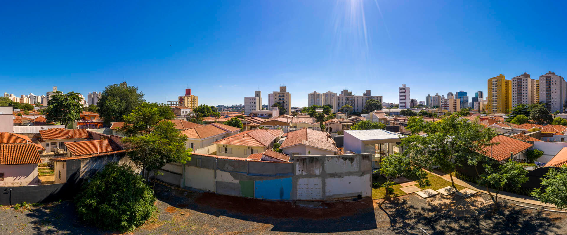 Vista dos aptos finais 2 e 4 - 2º andar