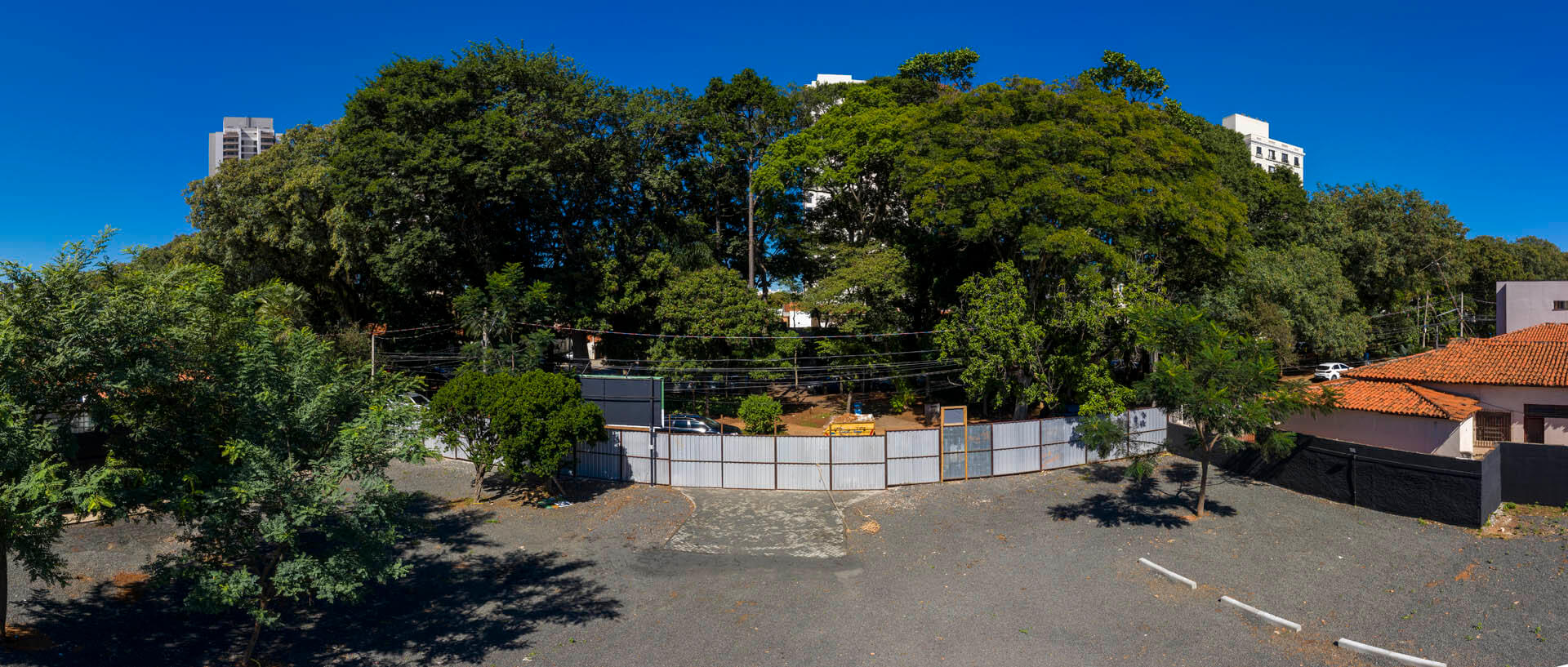 Vista dos aptos finais  1 e 3 - 1º andar