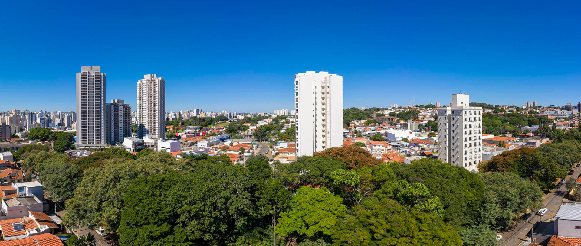 Vista dos aptos finais  1 e 3 - 10º andar