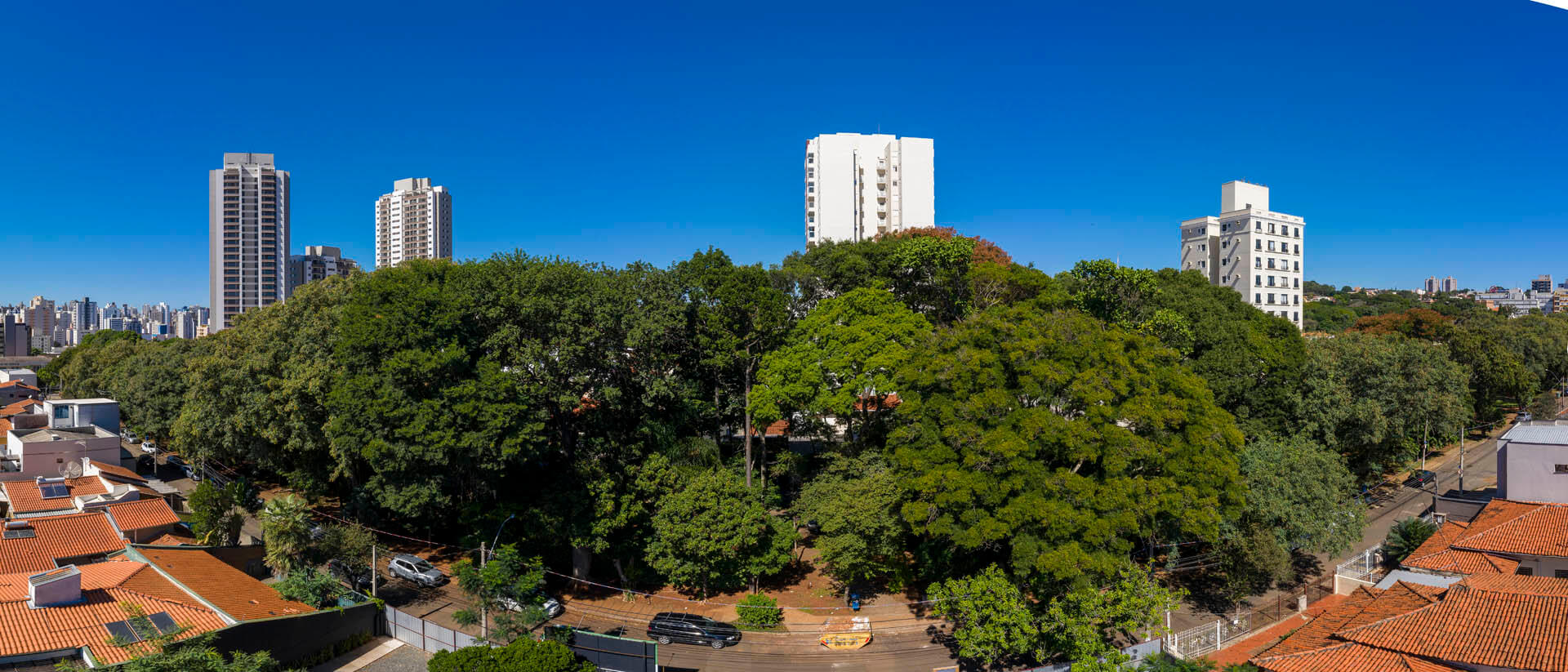 Vista dos aptos finais  1 e 3 - 5º andar